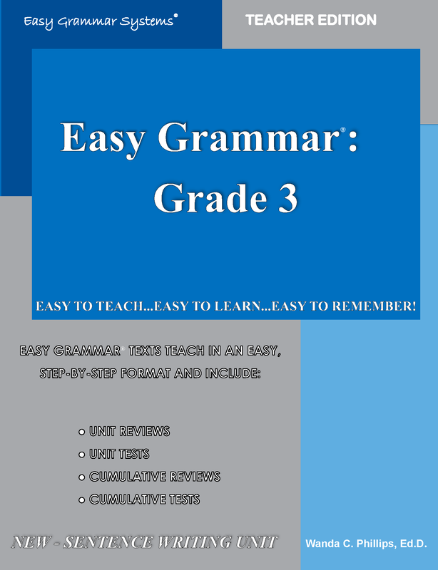 intencional alcanzar cuerda Grammar Lessons for Students - Easy Grammar, Daily Grams