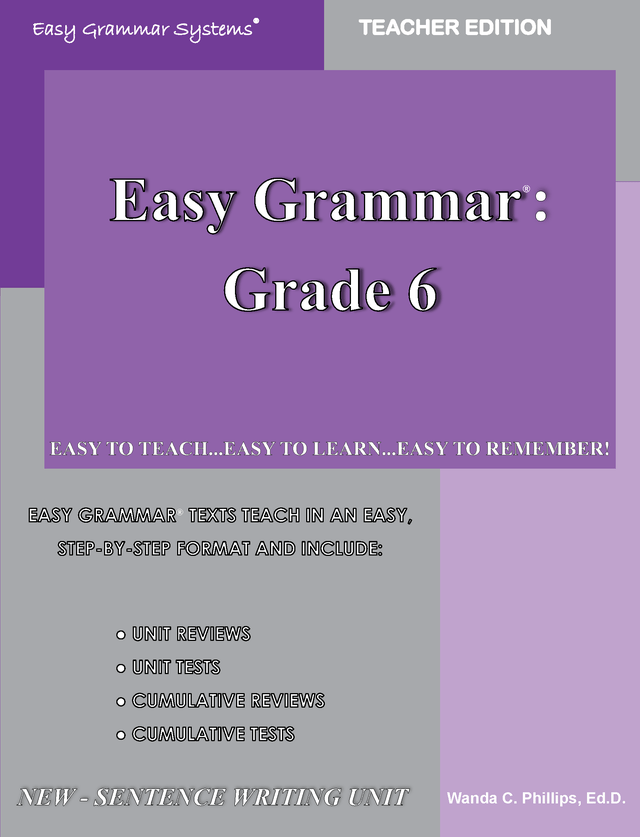Easy Grammar Grade 6 Ebook