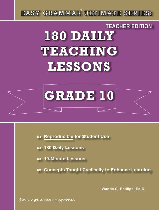 Ultimate Series Grade 10 Easy Grammar Systems