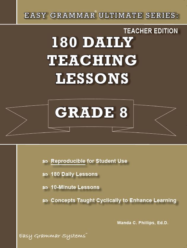 Ultimate Series Grade 8 Easy Grammar Systems