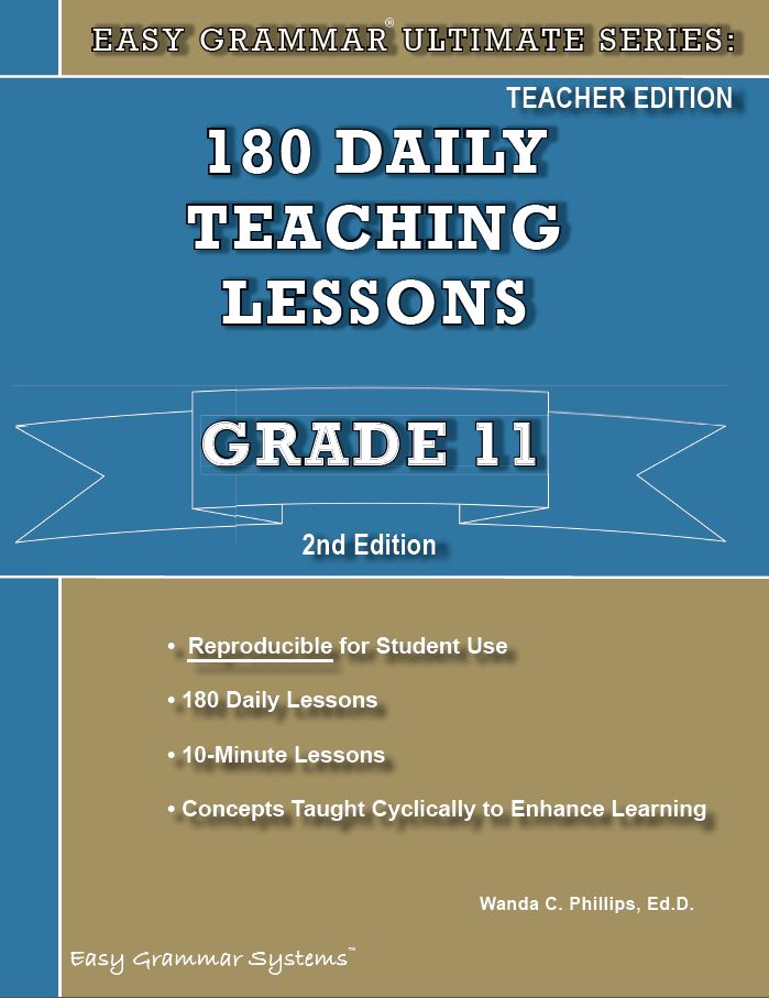 Ultimate Series Grade 11 Easy Grammar Systems